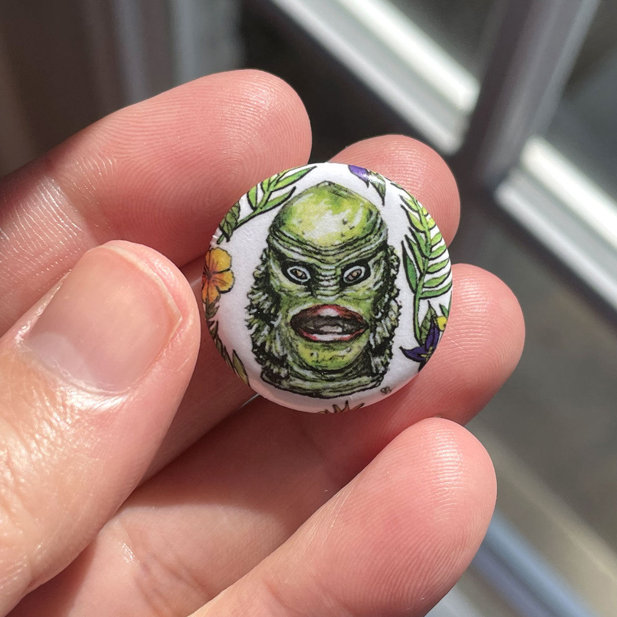 Horror Dude 1" Button Collection