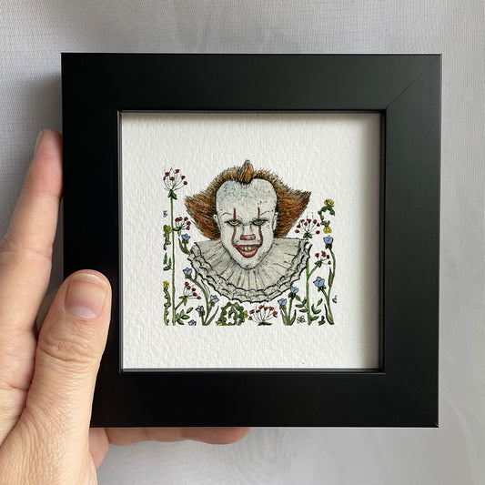 Floral Pennywise Watercolor Print